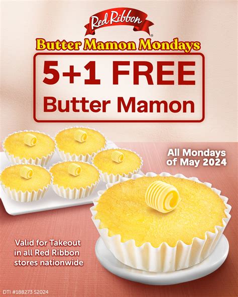BUTTER MAMON MONDAYS • 5+1 .